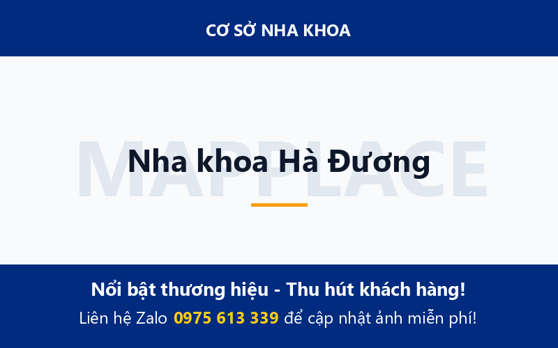 Nha khoa Hà Đương
