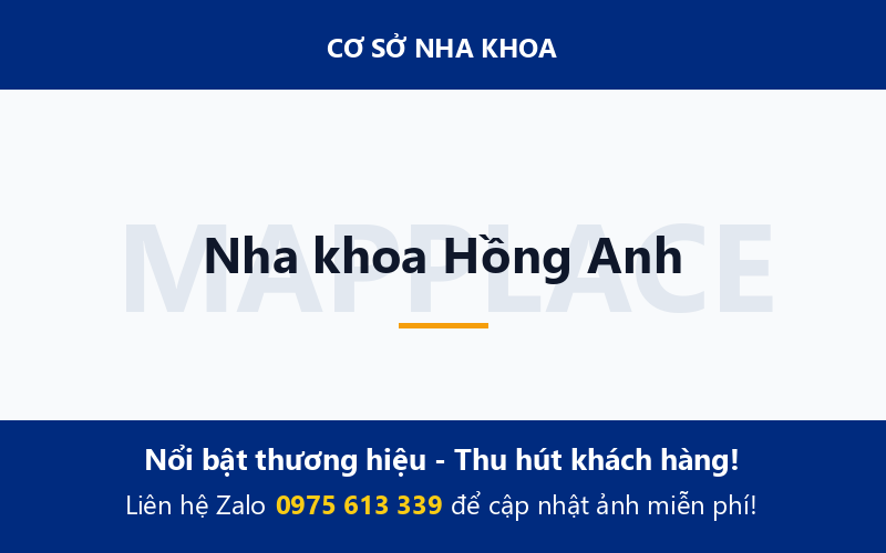Nha khoa Hồng Anh