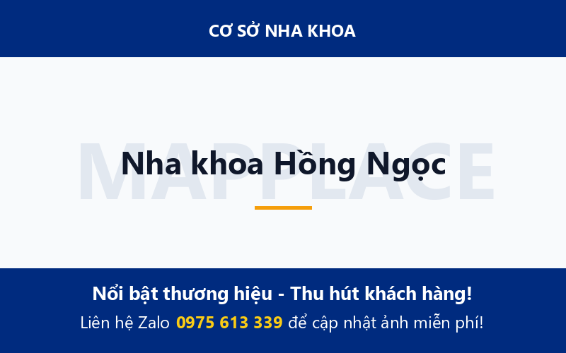 Nha khoa Hồng Ngọc