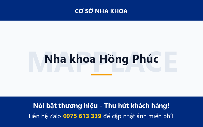 Nha khoa Hồng Phúc