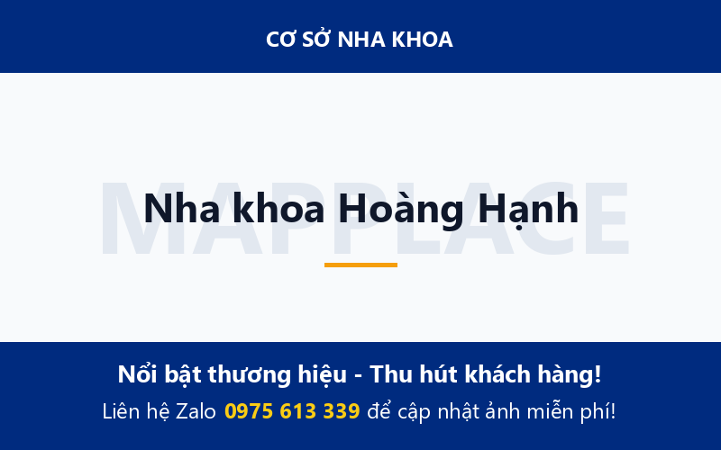 Nha khoa Hoàng Hạnh