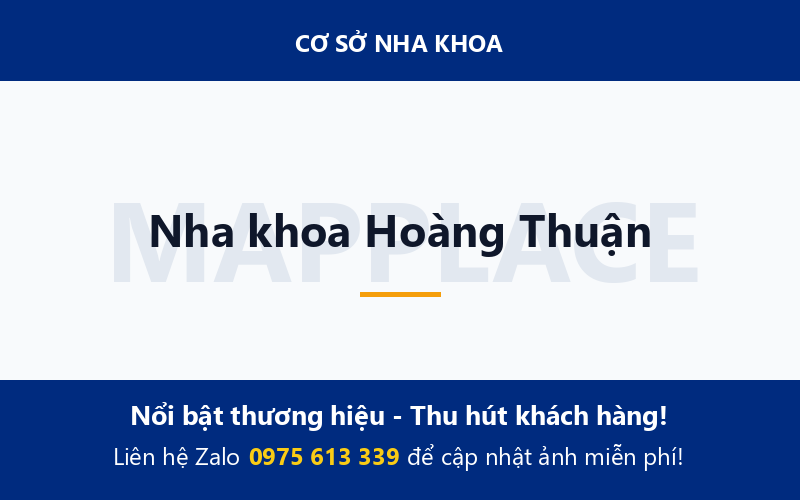 Nha khoa Hoàng Thuận