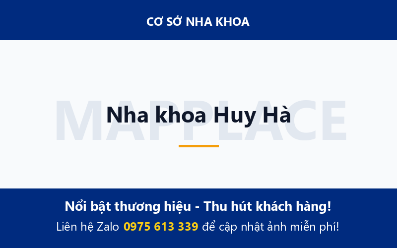 Nha khoa Huy Hà