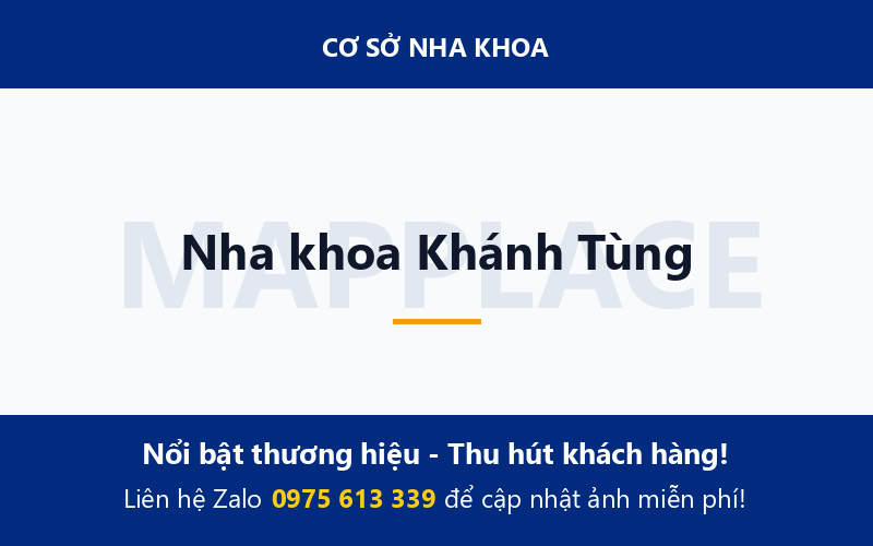 Nha khoa Khánh Tùng