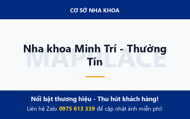 Nha khoa Minh Trí - Thường Tín