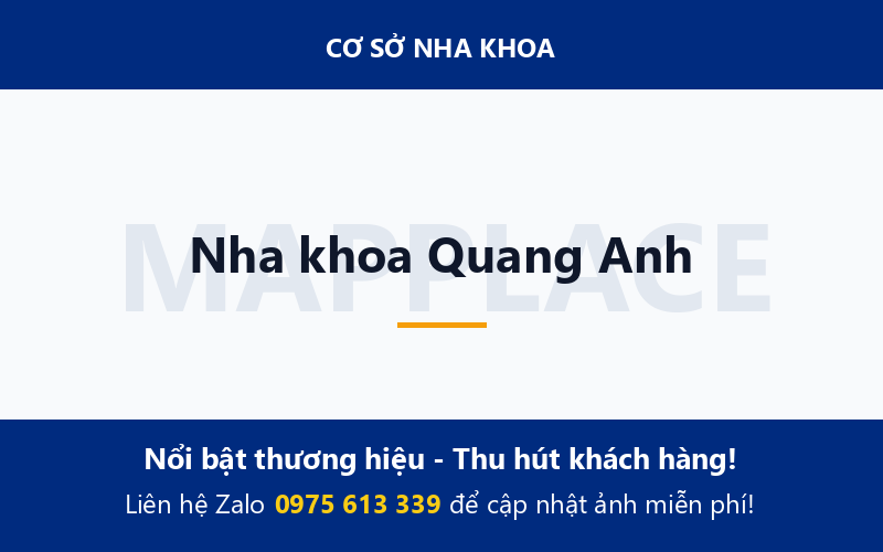 Nha khoa Quang Anh