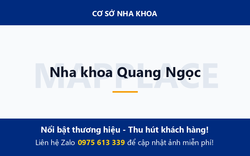 Nha khoa Quang Ngọc