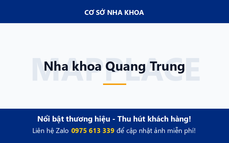 Nha khoa Quang Trung