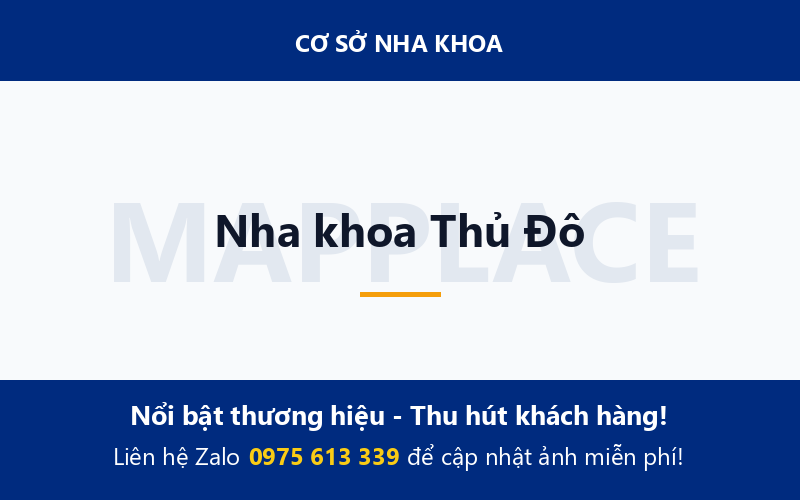 Nha khoa Thủ Đô
