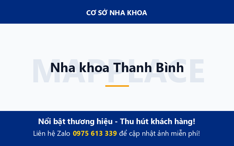 Nha khoa Thanh Bình