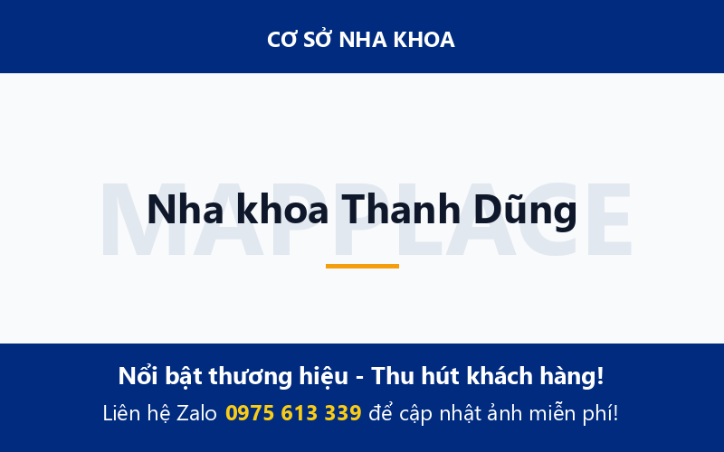 Nha khoa Thanh Dũng