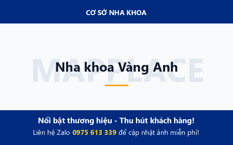 Nha khoa Vàng Anh