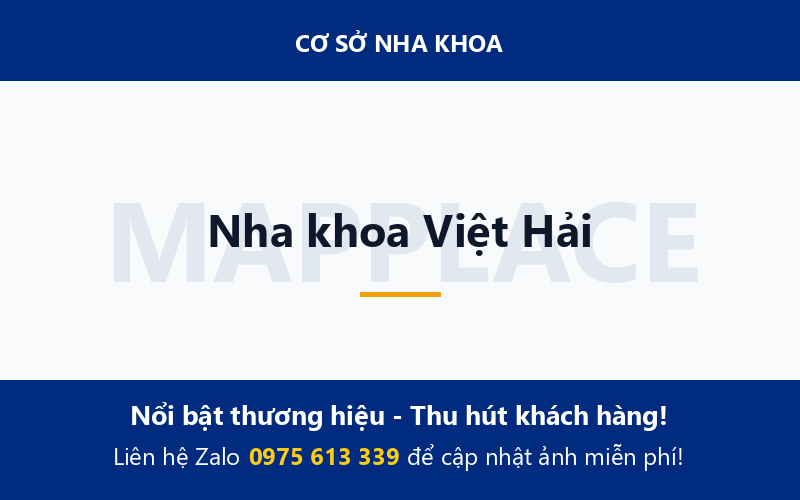 Nha khoa Việt Hải