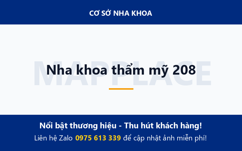Nha khoa thẩm mỹ 208