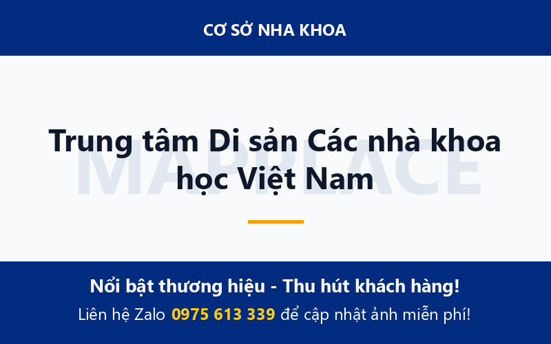 Trung tâm Di sản Các nhà khoa học Việt Nam