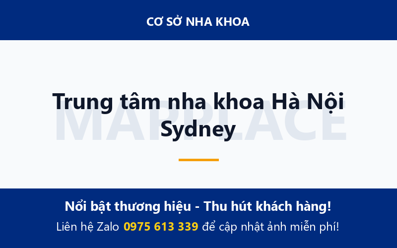 Trung tâm nha khoa Hà Nội Sydney