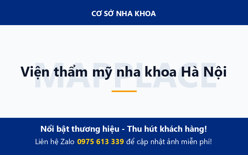 Viện thẩm mỹ nha khoa Hà Nội