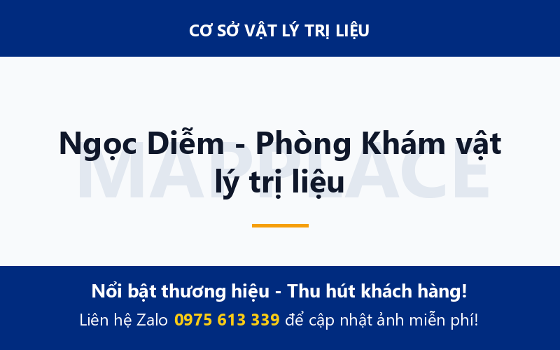 Ngọc Diễm - Phòng Khám vật lý trị liệu