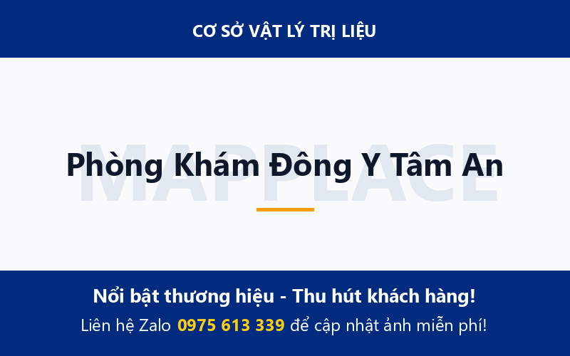 Phòng Khám Đông Y Tâm An