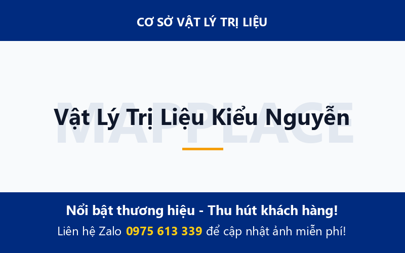 Vật Lý Trị Liệu Kiểu Nguyễn
