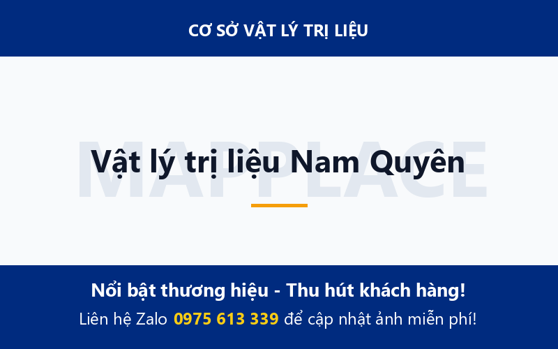 Vật lý trị liệu Nam Quyên