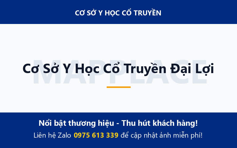 Cơ Sở Y Học Cổ Truyền Đại Lợi