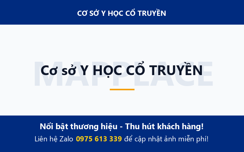Cơ sở Y HỌC CỔ TRUYỀN