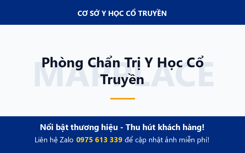 Phòng Chẩn Trị Y Học Cổ Truyền