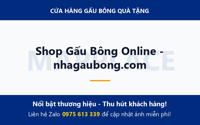 Shop Gấu Bông Online - nhagaubong.com