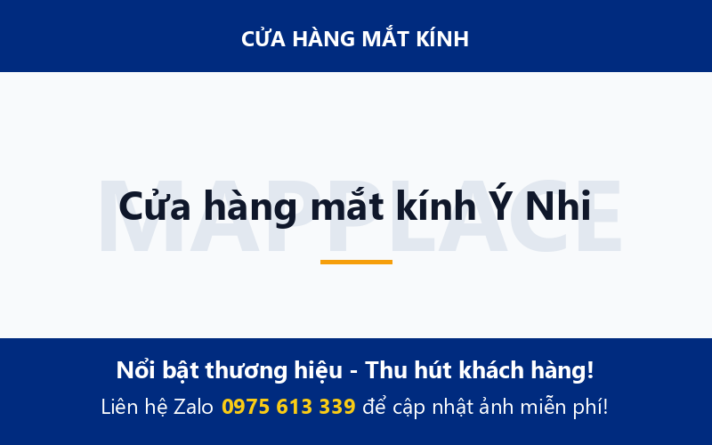 Cửa hàng mắt kính Ý Nhi
