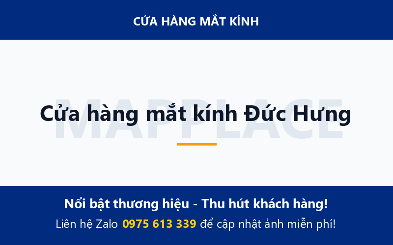 Cửa hàng mắt kính Đức Hưng