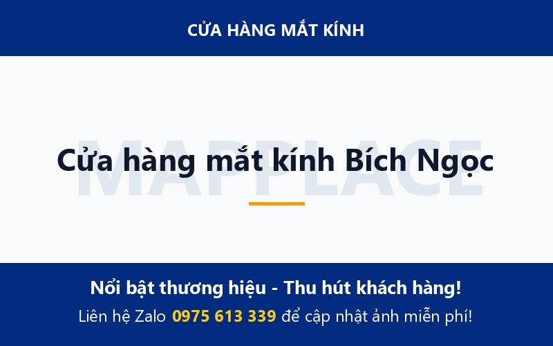 Cửa hàng mắt kính Bích Ngọc