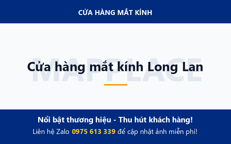 Cửa hàng mắt kính Long Lan