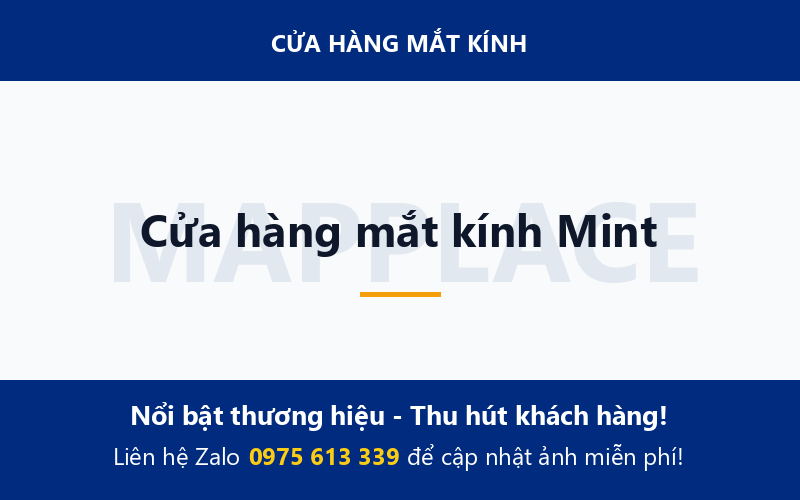Cửa hàng mắt kính Mint