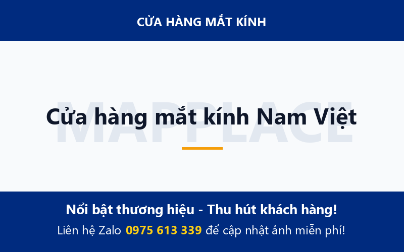 Cửa hàng mắt kính Nam Việt