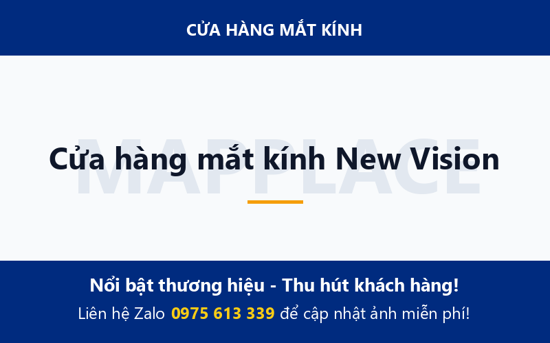 Cửa hàng mắt kính New Vision