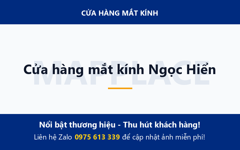 Cửa hàng mắt kính Ngọc Hiển