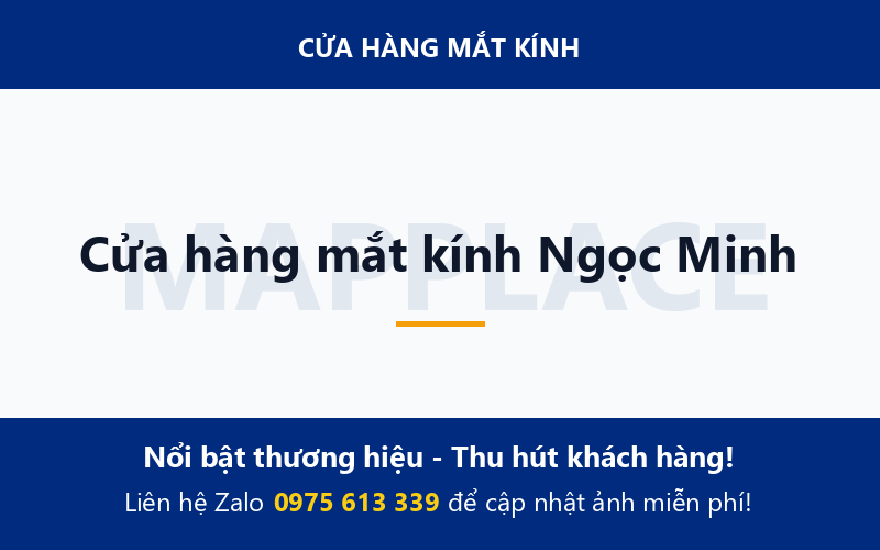 Cửa hàng mắt kính Ngọc Minh