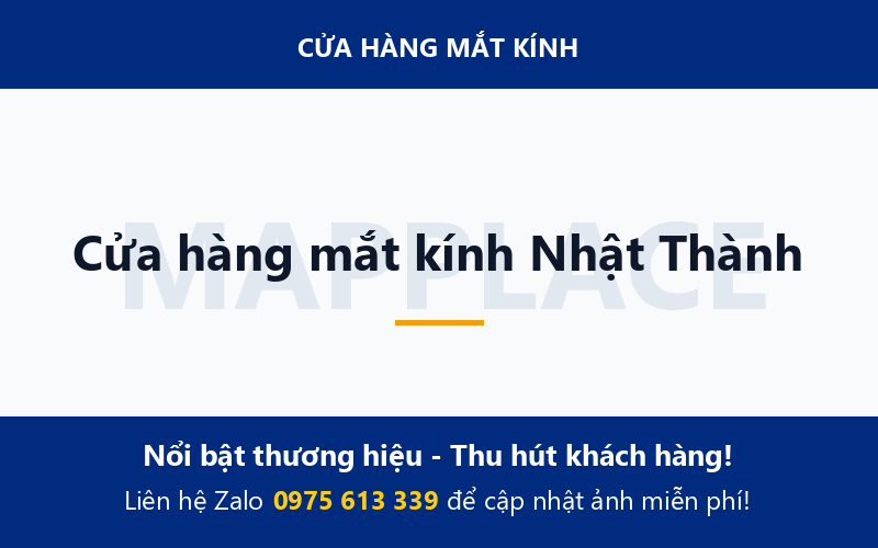Cửa hàng mắt kính Nhật Thành