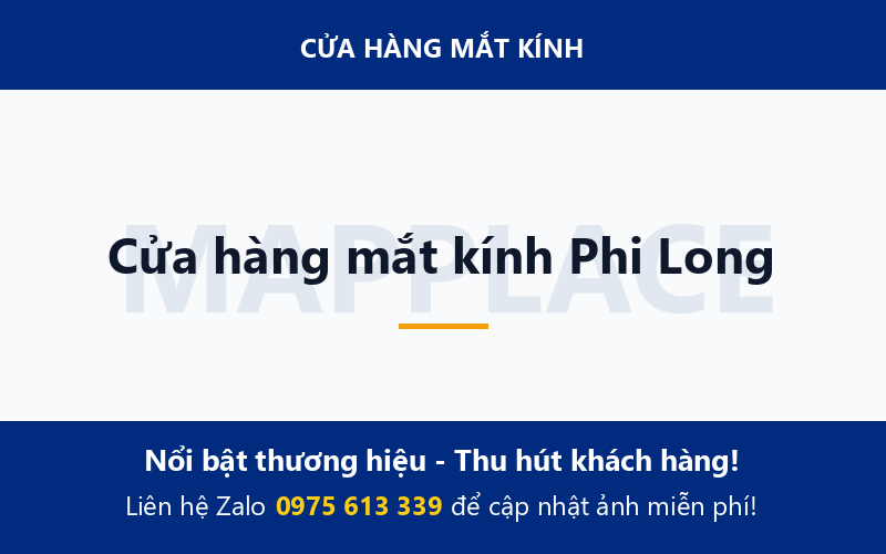 Cửa hàng mắt kính Phi Long