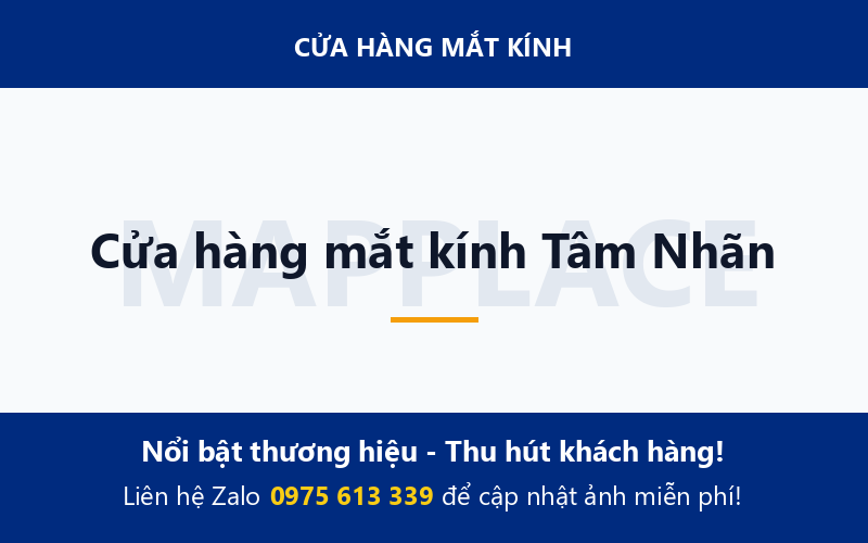 Cửa hàng mắt kính Tâm Nhãn