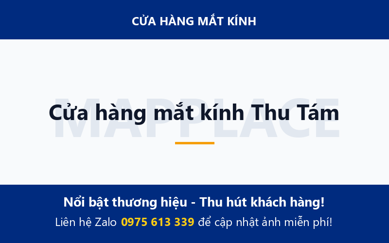 Cửa hàng mắt kính Thu Tám