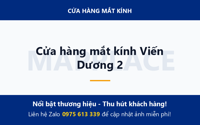 Cửa hàng mắt kính Viến Dương 2