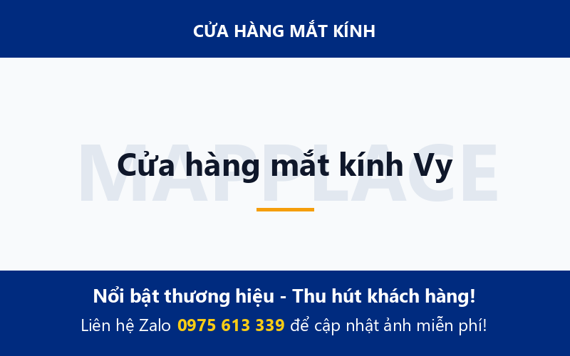 Cửa hàng mắt kính Vy