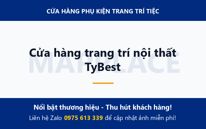 Cửa hàng trang trí nội thất TyBest