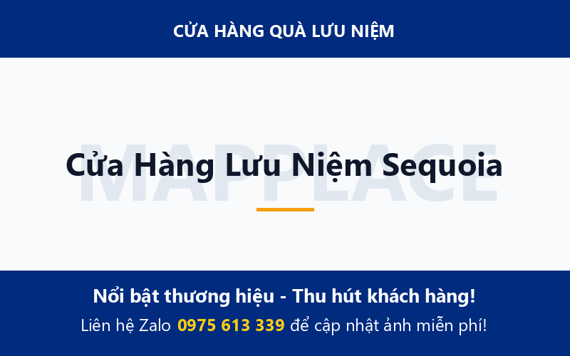 Cửa Hàng Lưu Niệm Sequoia
