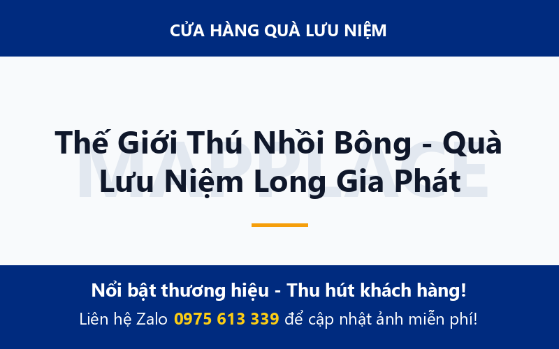 Thế Giới Thú Nhồi Bông - Quà Lưu Niệm Long Gia Phát