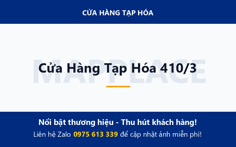Cửa Hàng Tạp Hóa 410/3