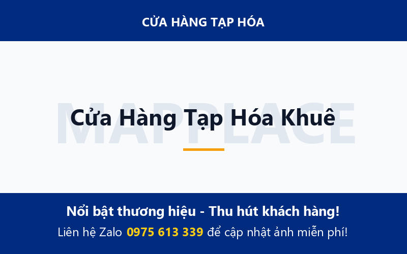 Cửa Hàng Tạp Hóa Khuê