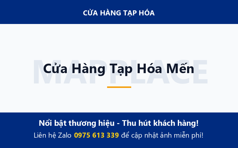 Cửa Hàng Tạp Hóa Mến